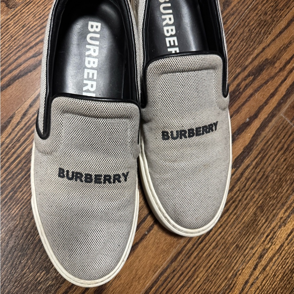 Men’s Burberry Canvas Loafers size 46